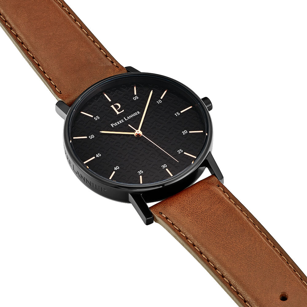 Montre Pierre Lannier Collection Cityline Noir - Montres étanches Homme | Marc Orian