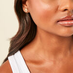 Boucles D'Oreilles Puces Ayishah Or Jaune - Puces Femme | Marc Orian