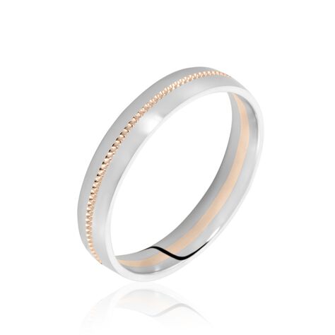 Alliance Or Bicolore Perle - Alliances duo Unisex | Marc Orian