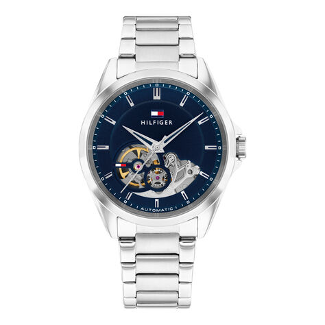 Montre Tommy Hilfiger Baker Automatic Bleu - Montres automatiques Homme | Marc Orian