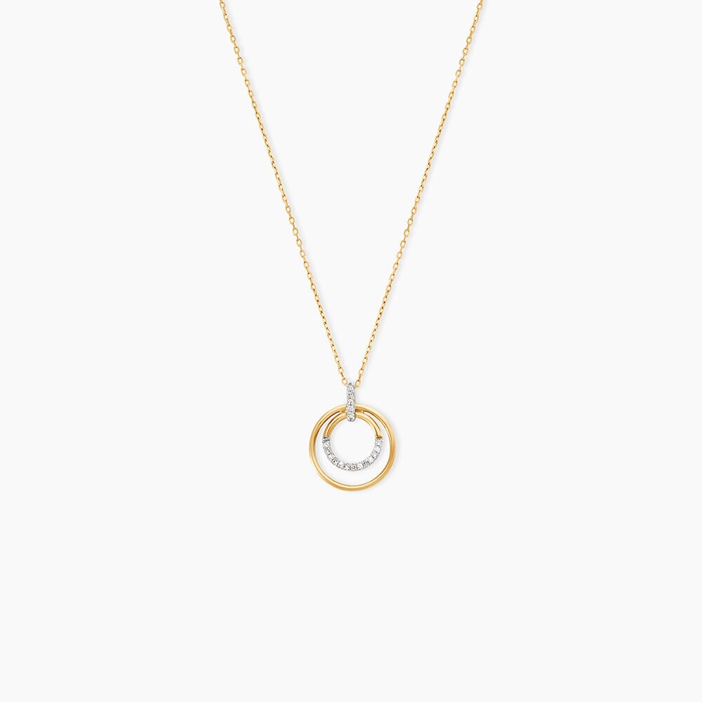 Collier Mellisse Or Jaune Diamant - Colliers avec pierres Femme | Marc Orian