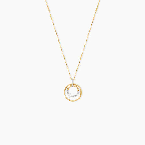 Collier Mellisse Or Jaune Diamant - Colliers avec pierres Femme | Marc Orian