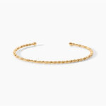 Bracelet Jonc Lou Plaqu&eacute; Or Jaune - Bracelets joncs Femme | Marc Orian