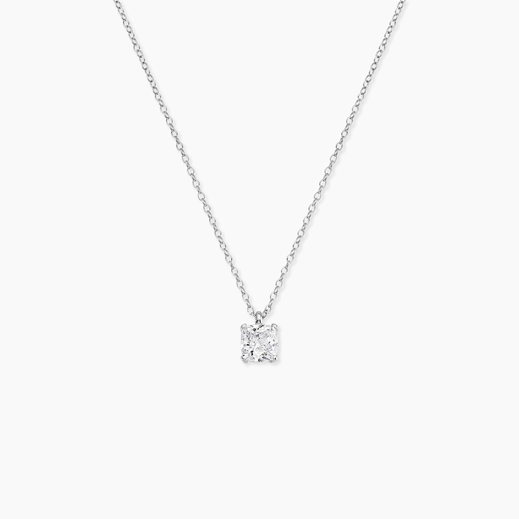 Collier Solitaire Argent Lyanna - Colliers solitaires Femme | Marc Orian