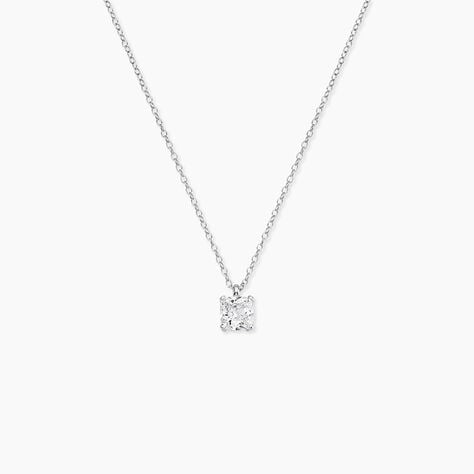Collier Solitaire Argent Lyanna - Colliers solitaires Femme | Marc Orian