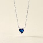 Collier Kelvyn Argent Blanc Oxyde - Colliers avec pierres Femme | Marc Orian