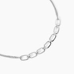 Collier Argent Blanc Nos - Colliers fantaisie Femme | Marc Orian