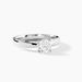 Bague Solitaire Platine Blanc Diamant - Solitaires Femme | Marc Orian
