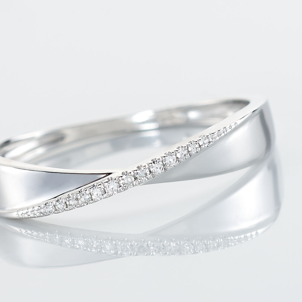 Bague Suzie Or Blanc Diamant - Bagues pierres pr&eacute;cieuses Femme | Marc Orian