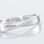 Bague Suzie Or Blanc Diamant - Bagues pierres pr&eacute;cieuses Femme | Marc Orian