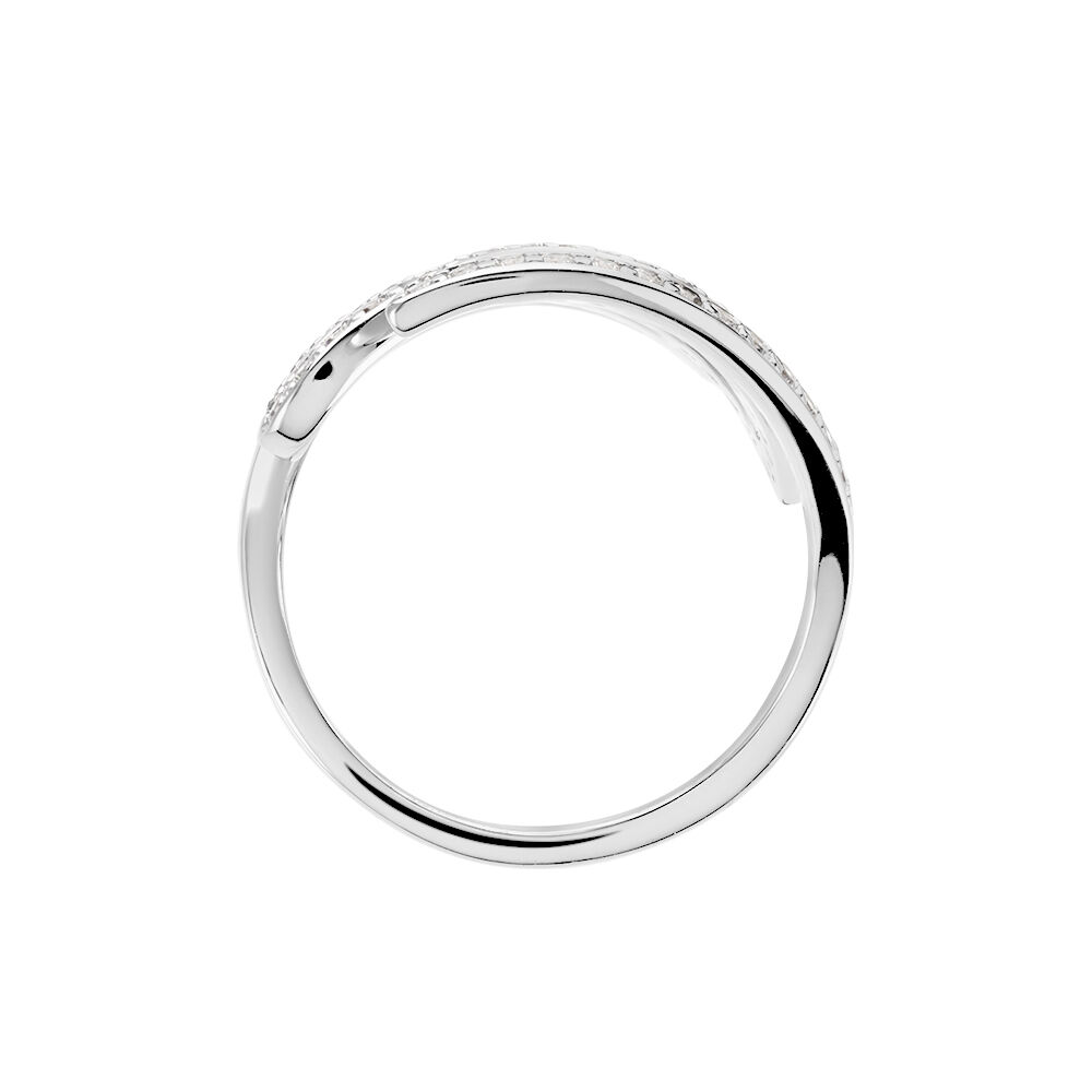 Bague Orsina Argent Argenté Oxyde De Zirconium - Bagues avec pierre Femme | Marc Orian