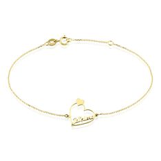 Bracelet Or Jaune Aulna - Bracelets chaînes Femme | Marc Orian