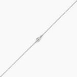 Bracelet Adhira Or Blanc Diamant - Bracelets cha&icirc;nes Femme | Marc Orian