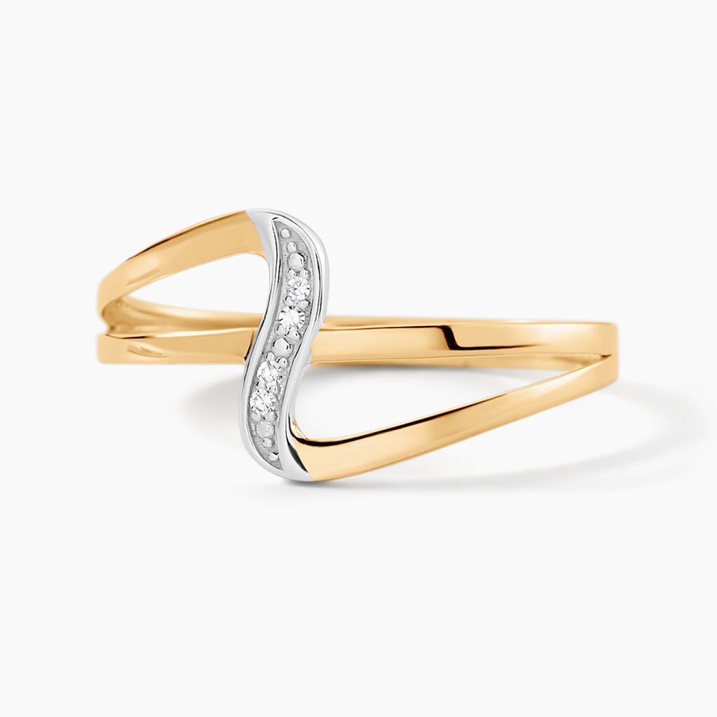 Bague Rosabelle Or Jaune Diamant - Bagues pierres pr&eacute;cieuses Femme | Marc Orian