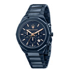 Montre Maserati Stile Bleu - Montres &eacute;tanches Homme | Marc Orian