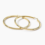 Creoles Mitya Acier Ip Dor&eacute; - Cr&eacute;oles Femme | Marc Orian