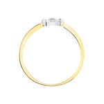 Bague Solitaire Maurena Or Jaune Oxyde De Zirconium - Solitaires Femme | Marc Orian