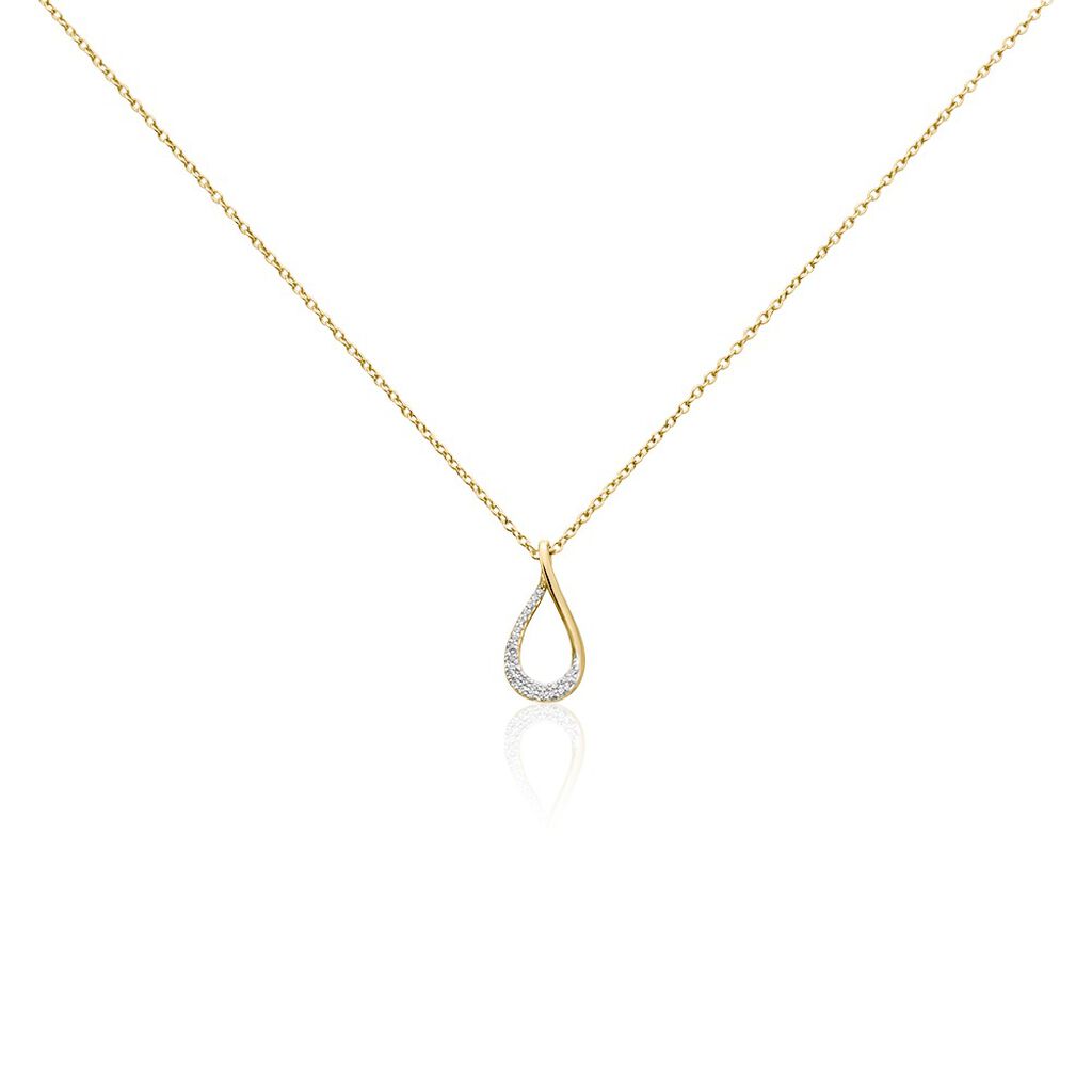 Collier Plaqué Or Joost Oxydes De Zirconium - Colliers avec pierres Femme | Marc Orian