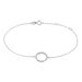 Bracelet Elandine Or Blanc Diamant - Bracelets chaînes Femme | Marc Orian