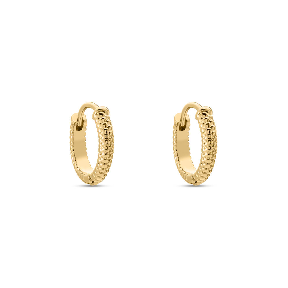 Créoles Oléna Plaqué Or Jaune - Créoles Femme | Marc Orian