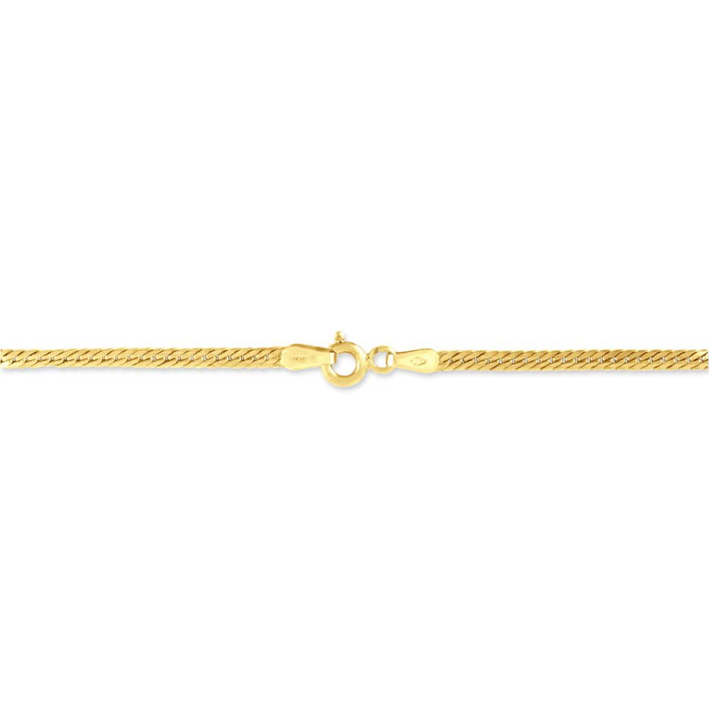 Bracelet Or Jaune Izel Maille Anglaise - Bracelets mailles Femme | Marc Orian