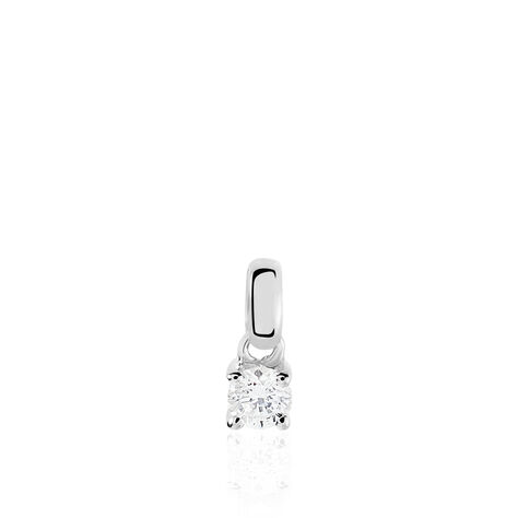 Pendentif Victoria Or Blanc Diamant - Pendentifs Femme | Marc Orian