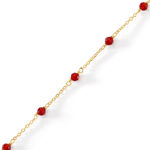 Bracelet Calliope Plaqu&eacute; Or Dor&eacute; Agate - Bracelets fantaisie Femme | Marc Orian