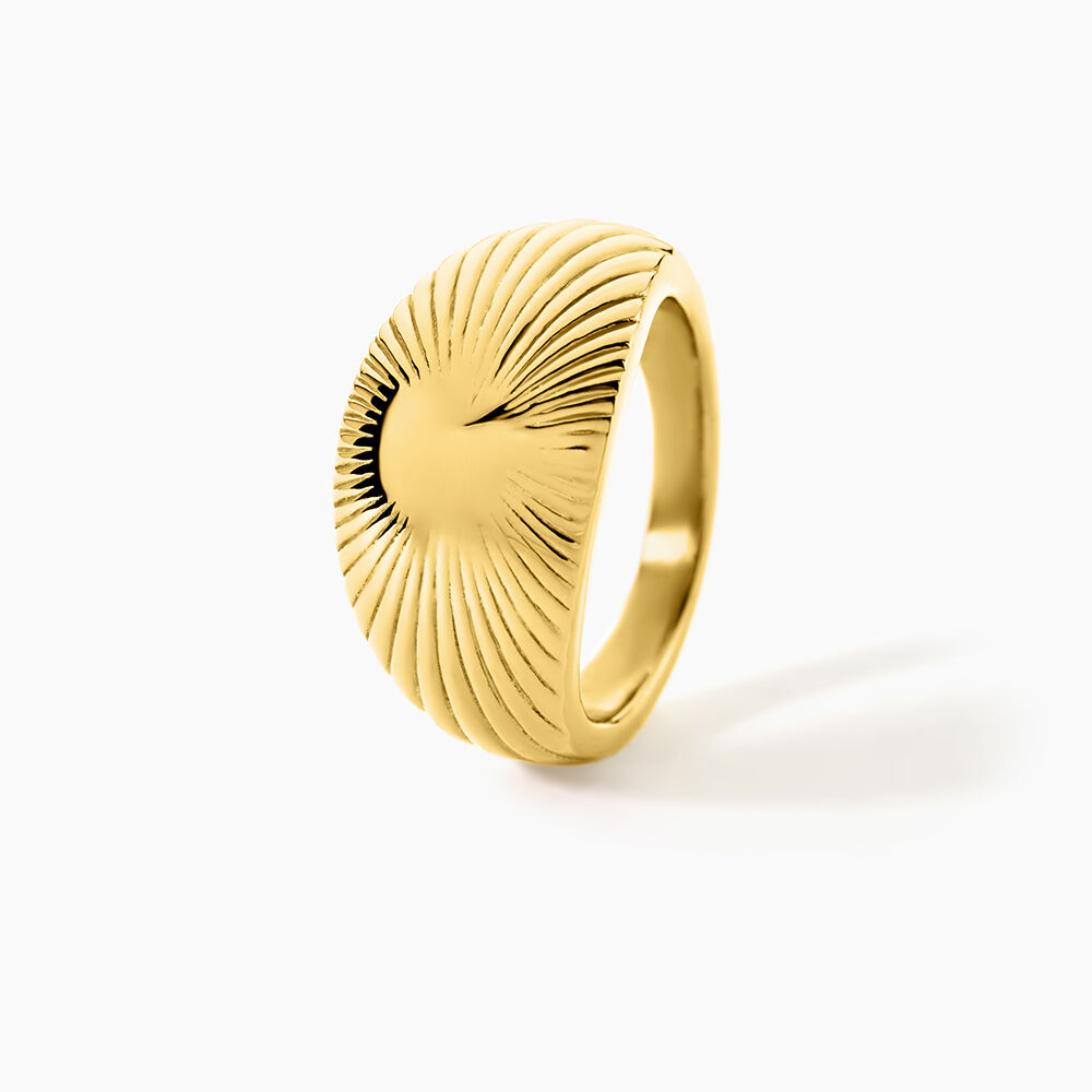 Bague Arianne Acier Jaune - Bijoux fantaisie Femme | Marc Orian