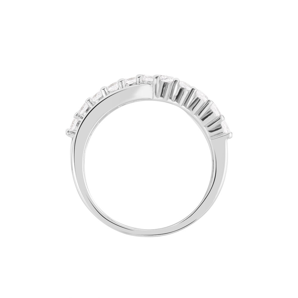 Bague Elorie Argent Oxyde De Zirconium - Bagues avec pierre Femme | Marc Orian