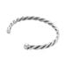 Bracelet Jonc Acier Blanc Alexandru - Bracelets joncs Femme | Marc Orian