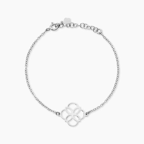 Bracelet Letizia Argent Blanc - Bracelets fantaisie Femme | Marc Orian