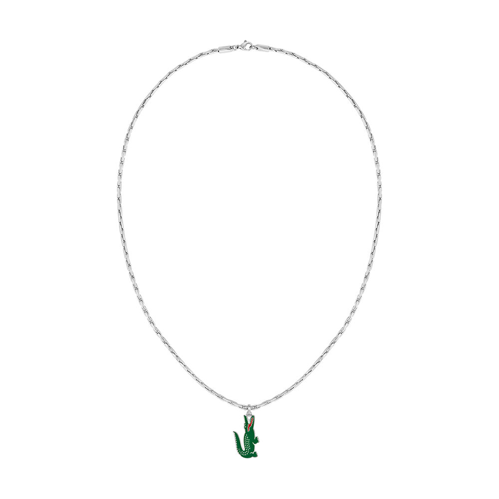 Collier Lacoste Arthor Acier Blanc - Bijoux Homme | Marc Orian