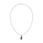 Collier Lacoste Arthor Acier Blanc - Colliers Homme | Marc Orian