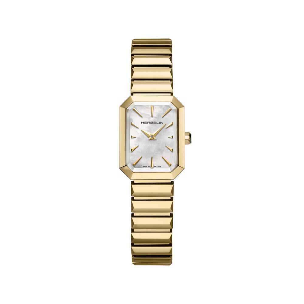 Montre Herbelin Octogone Nacre Blanche - Montres &eacute;tanches Femme | Marc Orian