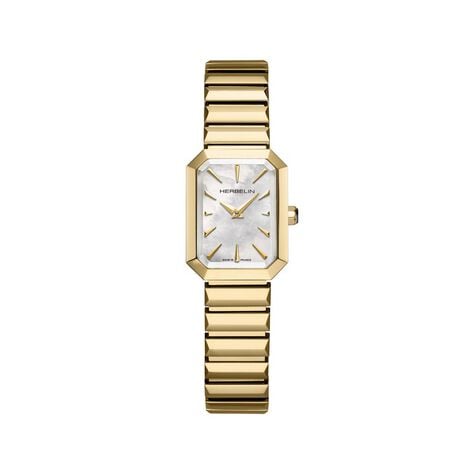 Montre Herbelin Octogone Nacre Blanche - Montres &eacute;tanches Femme | Marc Orian