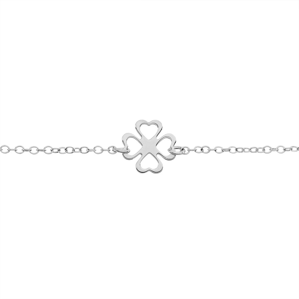 Bracelet Chance Argent Blanc - Bracelets chaînes Femme | Marc Orian