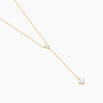 Collier Myfanwy Or Jaune Oxyde De Zirconium - Colliers avec pierres Femme | Marc Orian