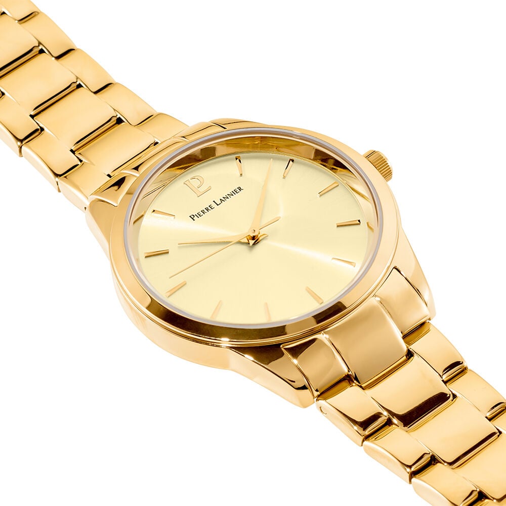 Montre Pierre Lannier Roxane Doré - Montres classiques Femme | Marc Orian
