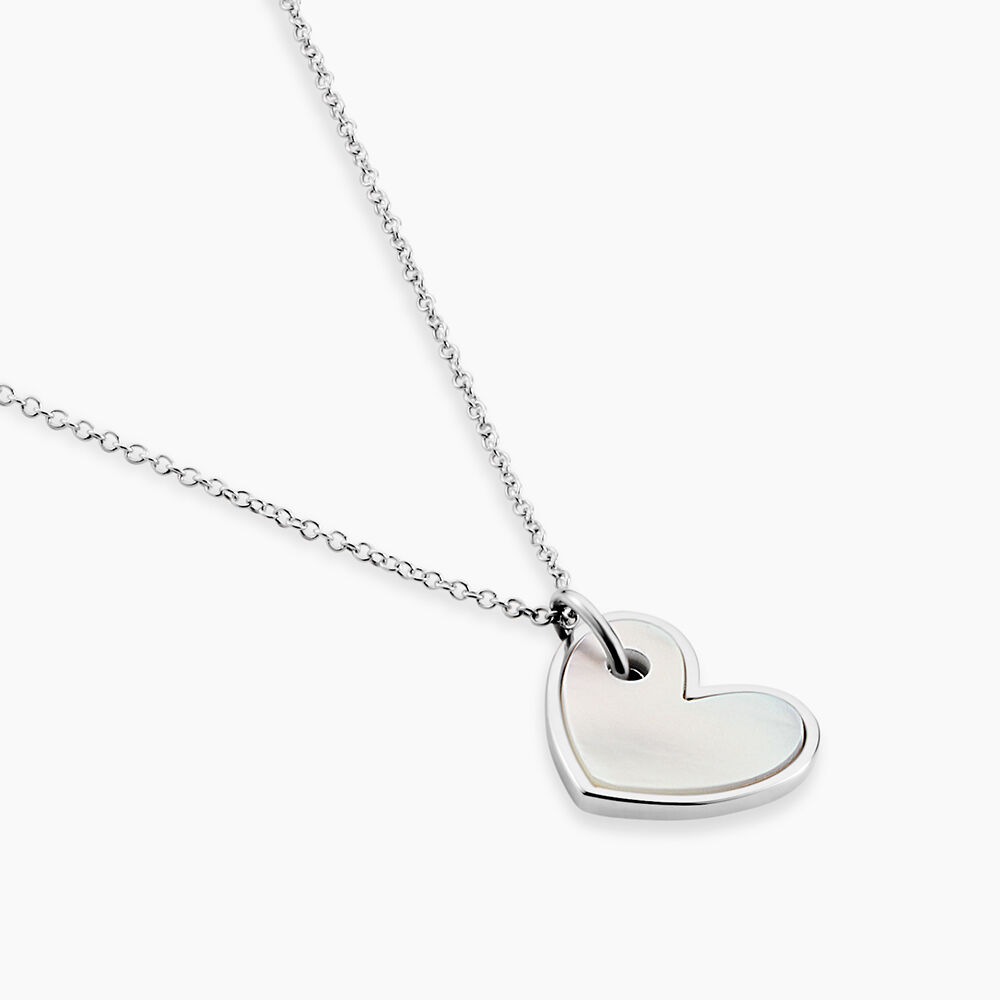 Collier Charla Argent Blanc Nacre - Colliers avec pierres Femme | Marc Orian