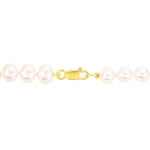 Bracelet Merrane Or Jaune Perle De Culture - Bracelets cha&icirc;nes Femme | Marc Orian