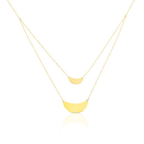 Collier Mah Or Jaune - Colliers multirangs Femme | Marc Orian