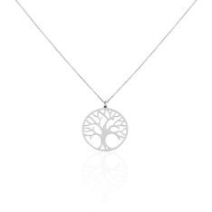 Collier Sautoir Philana Argent Blanc - Sautoirs Femme | Marc Orian