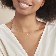 Collier Cicelie Or Blanc Diamant - Parure de mariage Femme | Marc Orian