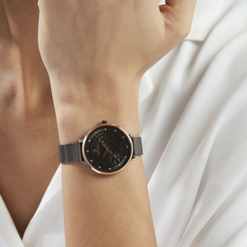 Montre Pierre Lannier Eolia Gris - Montres étanches Femme | Marc Orian