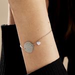 Bracelet Argent Nellchen Oxydes De Zirconium - Bracelets Medailles Femme | Marc Orian
