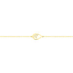 Bracelet Angelyna Or Jaune Diamant - Bracelets cha&icirc;nes Femme | Marc Orian