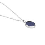 Collier Franzine Argent Blanc Lapis Lazulis - Colliers avec pierres Femme | Marc Orian