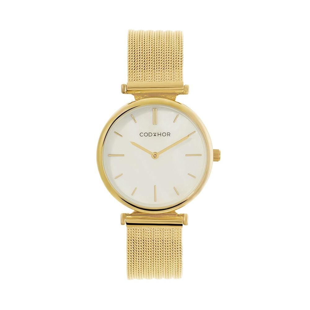 Montre Codhor Nidia Blanc Nacre - Montres étanches Femme | Marc Orian