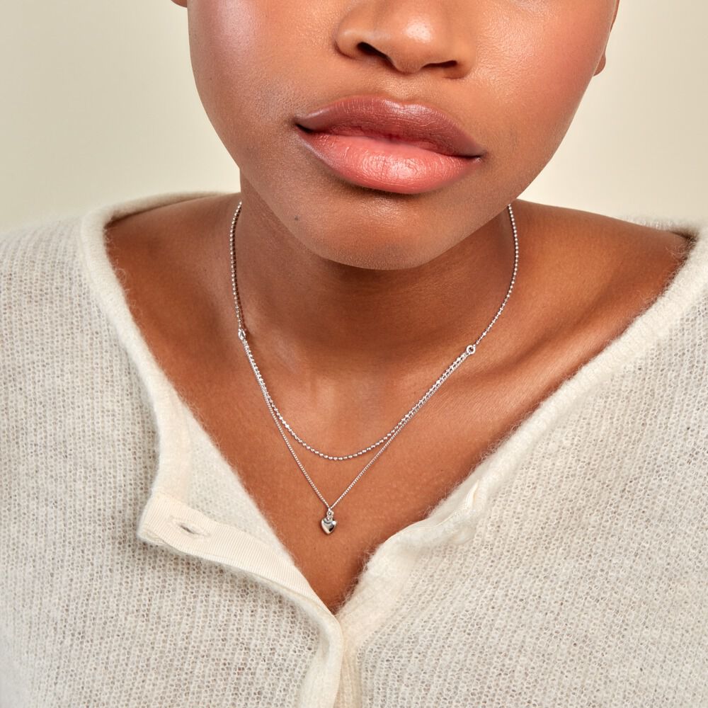 Collier Monifa Argent Blanc - Colliers ras du cou Femme | Marc Orian
