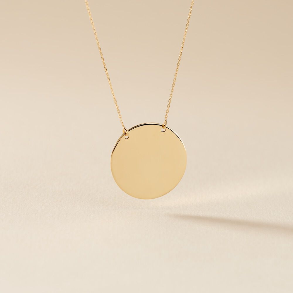 Collier Or Jaune - Bijoux personnalis&eacute;s Femme | Marc Orian